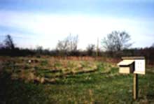 Picture of the original labyrinth as it was just becoming established.
